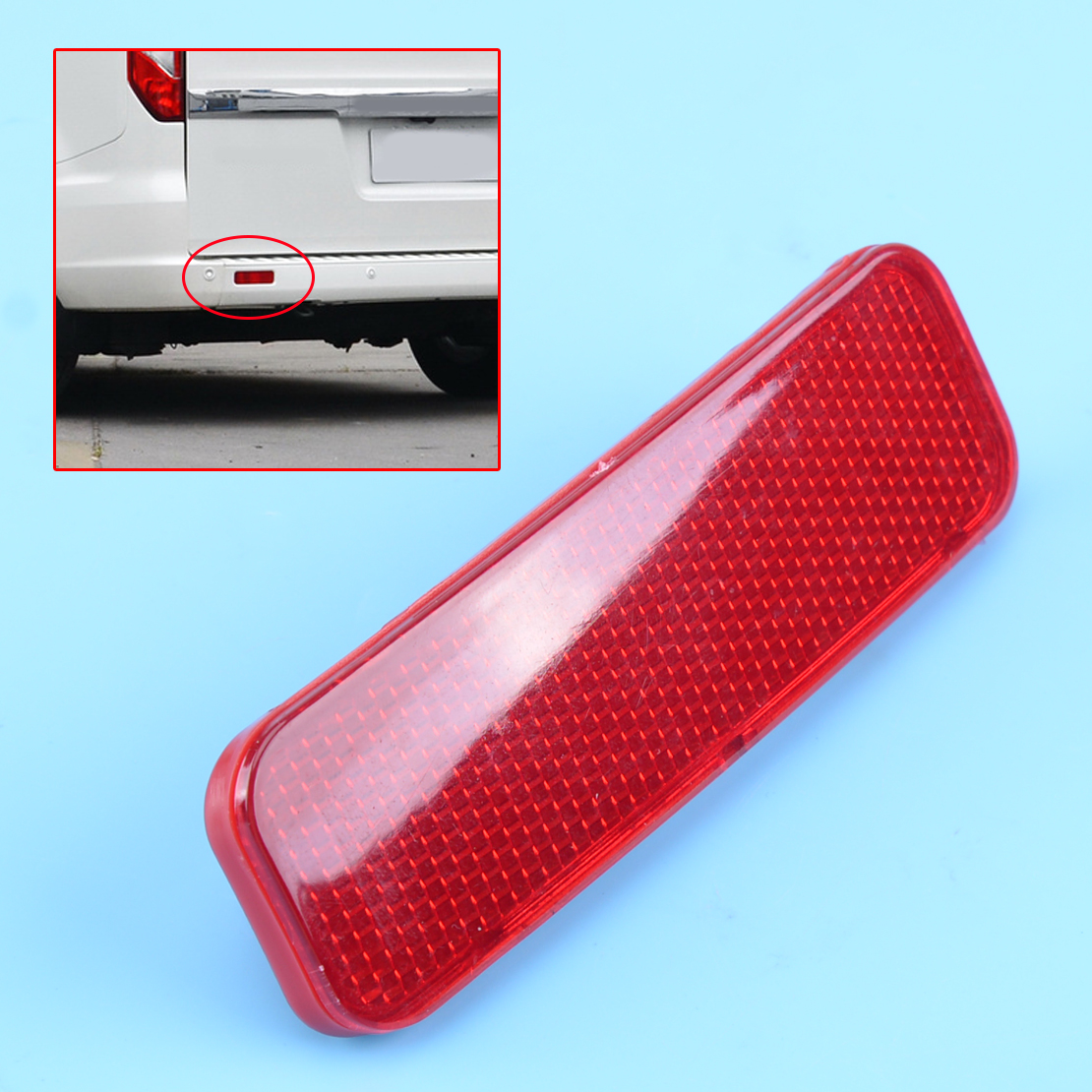 Left Rear Bumper Reflector Light Lamp Fit For Ford Transit Connect