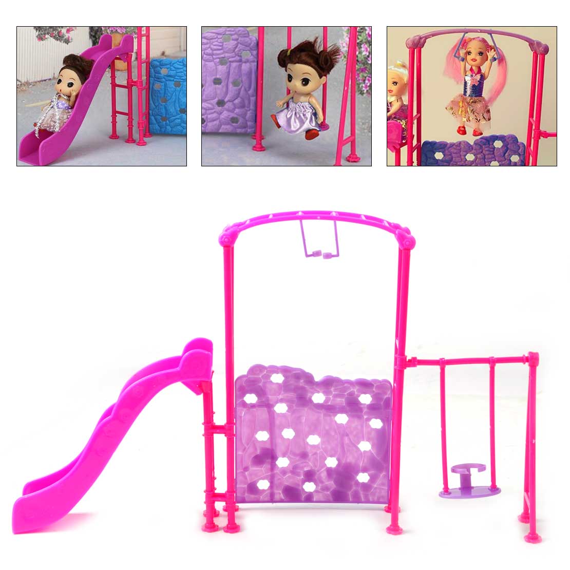 barbie swing and slide