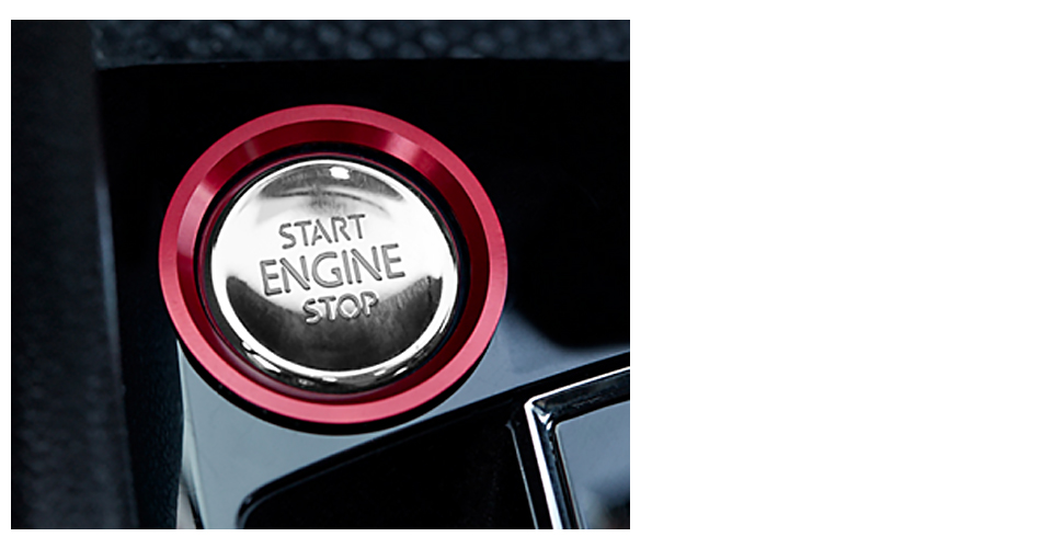 Motorstart Stopp Druckschalter Knopf Ringabdeckung für VW Golf 7