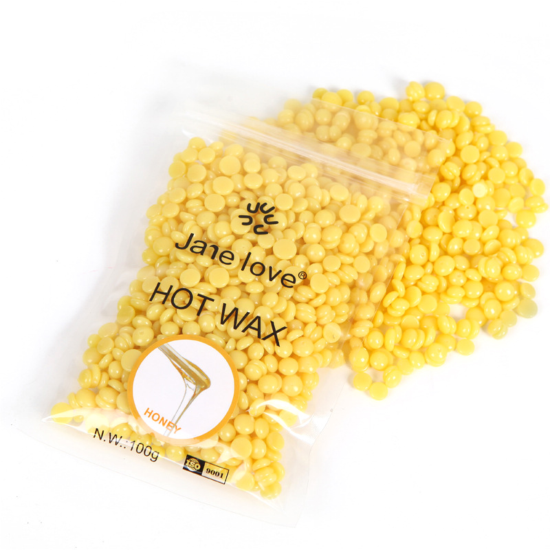 100g Depilatory Wax Beans Waxing body Hair Removal Hot Bikini No Strip Pellet