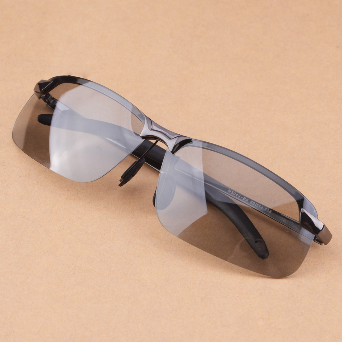 Men Photochromic Sunglasses Polarized Transition Lens Sunglasses ...