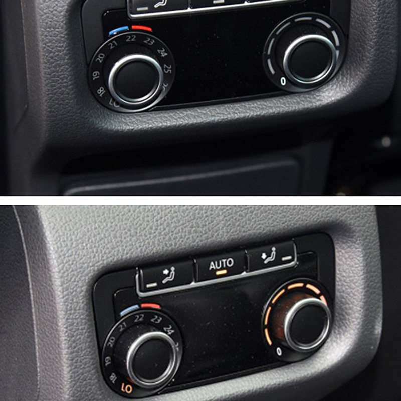 Schalterknopf Knopf Auto-Außenspiegel Schalterknopf Fit Rückspiegel  einstellen Plating-Steuerdrehknopf/Fit for Volkswagen/Fit for Passat B6  (Color : Black): : Auto & Motorrad
