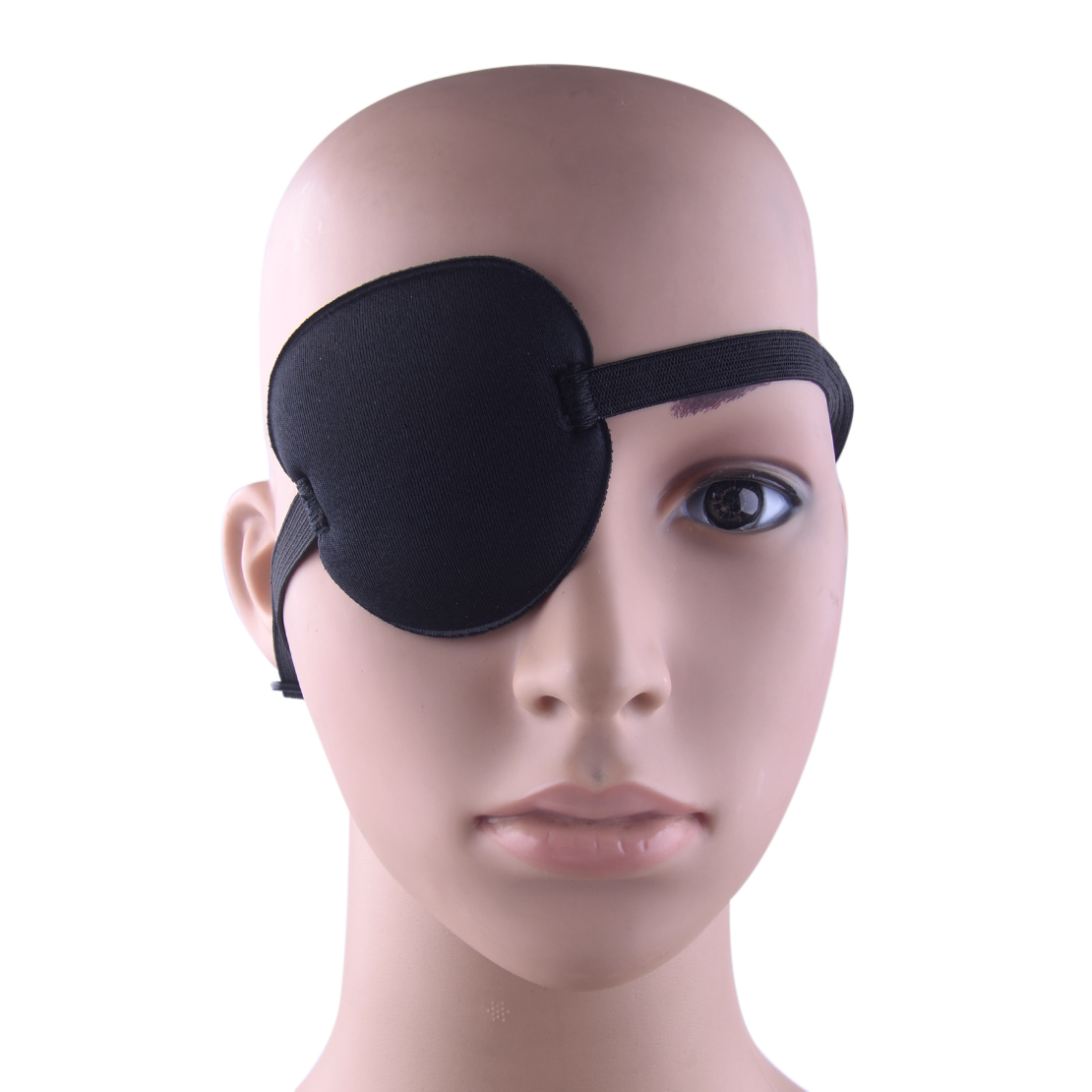 Single Eye Patch Mask Groove Eyeshade fit for Adult Kid Amblyopia Black ...